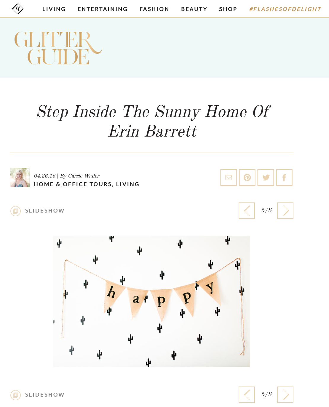 Rachel Red Photography Featured in Glitter Guide | Erin Barrett's Home